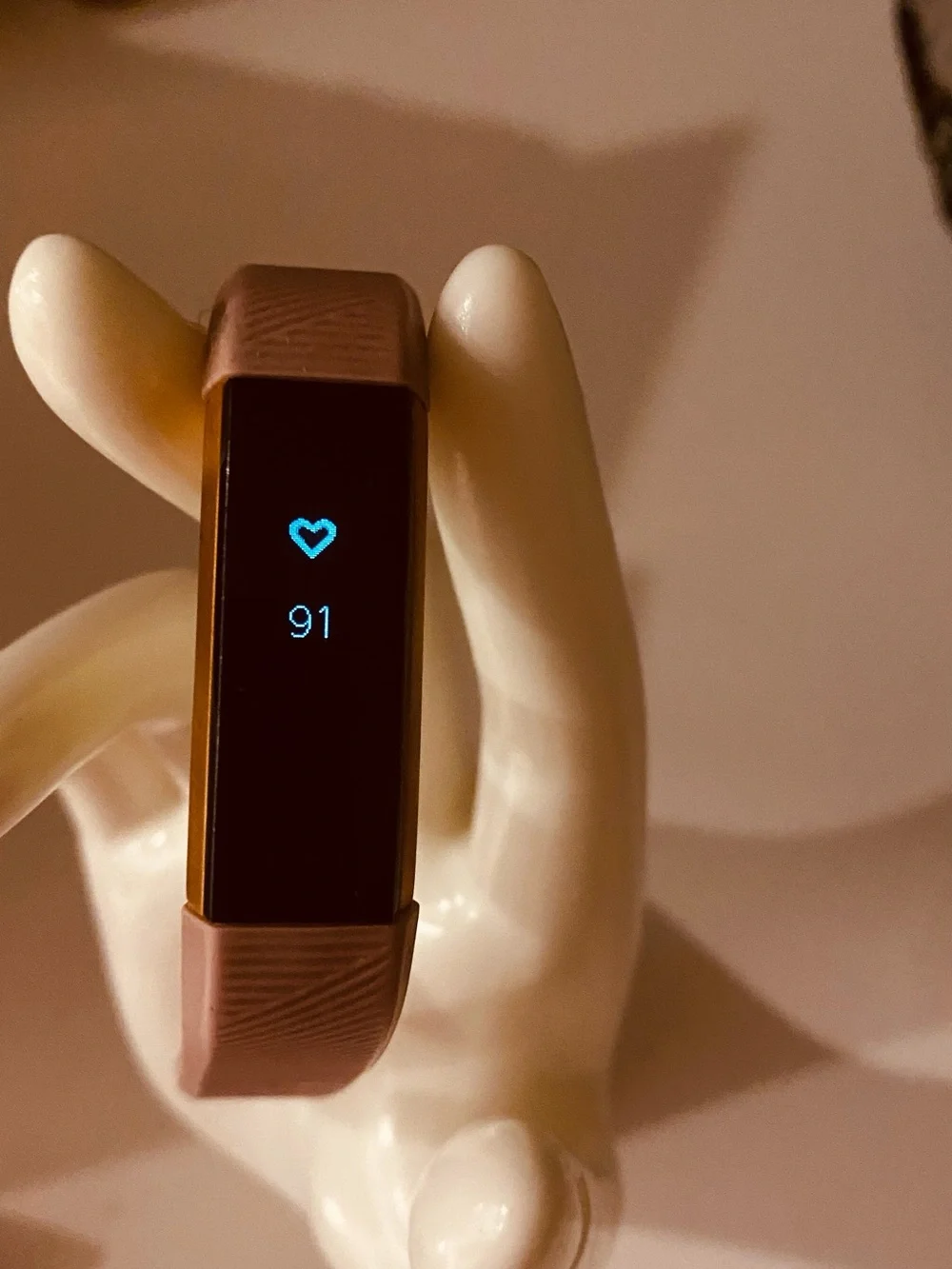 Health & Activity Tracker Smart Band in Rose Gold Pink